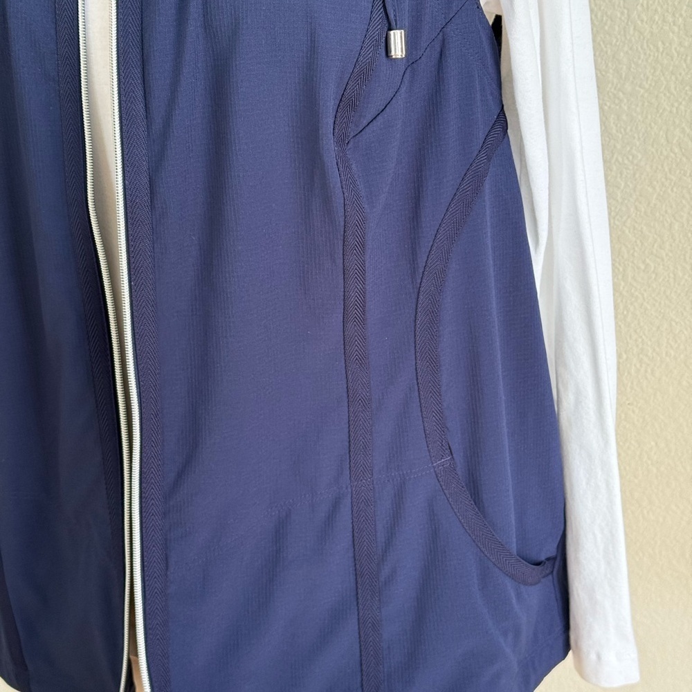 Chico’s Women's Navy Vest size 20 (Chicos size 4) - Picture 2 of 13